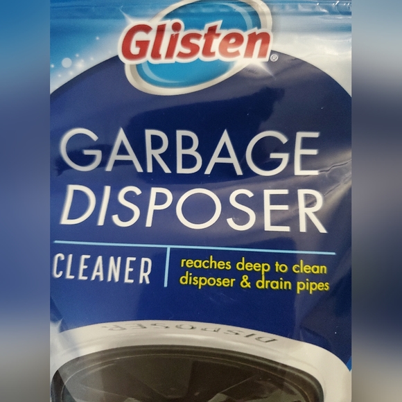 :4 pks of 4 Glisten Garbage disposer Disposal bleach Cleaner Foaming lemon scent - Picture 10 of 13
